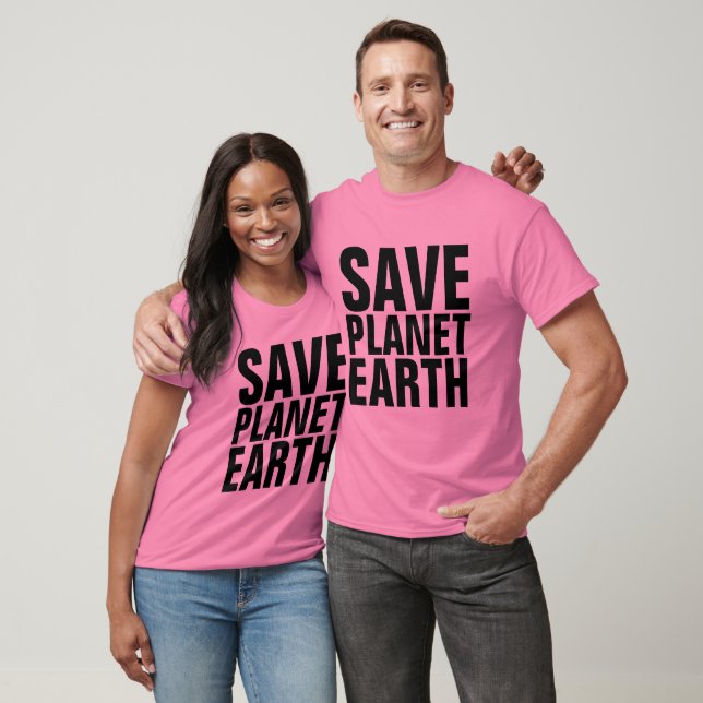 SALVAR T-Shirts Camisetas TERRESTRES PLANETAS (Unissex)