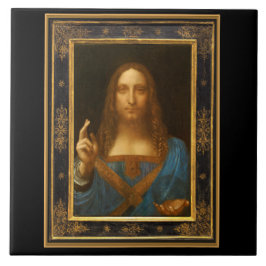 Salvator Mundi por Leonardo da Vinci cerca de 1500