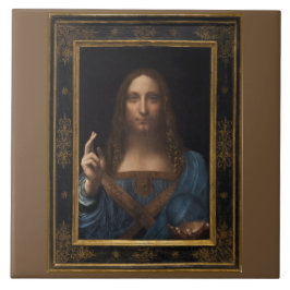 Salvator Mundi por Leonardo da Vinci cerca de 1500