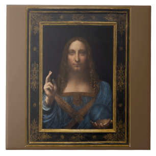 Salvator Mundi por Leonardo da Vinci cerca de 1500