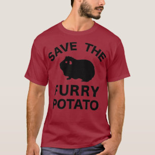 Salve A Batata Furada Camisa Hamster De Suíno Gui