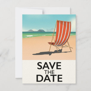 Salve a cadeira de praia de vintage