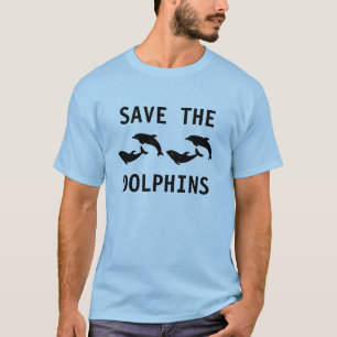Salve A Camiseta Azul Dolphins Mens