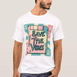 Salve A Camiseta Das Vibes - Víblias De Paz E Retr
