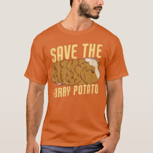 Salve A Camiseta De Porco De Batata Engraçada Guin