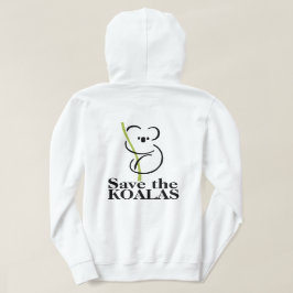 Salve a camiseta Koalas Hoodie