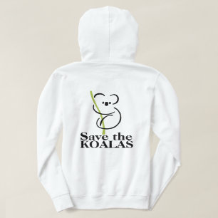 Salve a camiseta Koalas Hoodie