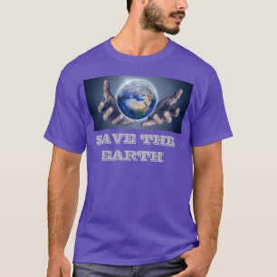 Salve a camiseta terrestre