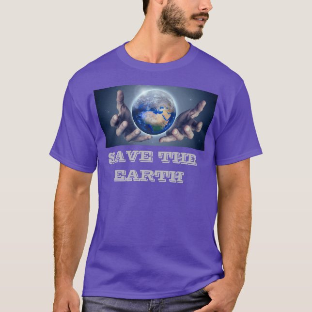 Salve a camiseta terrestre (Frente)