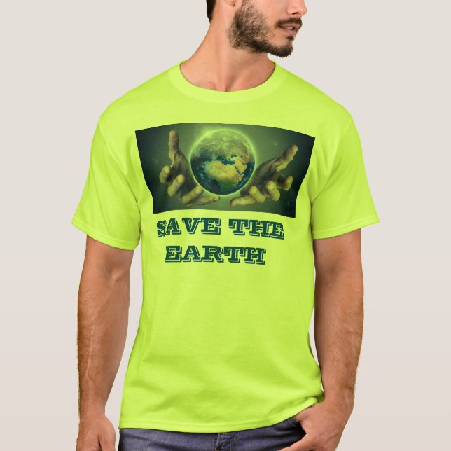 Salve a camiseta terrestre (Frente)