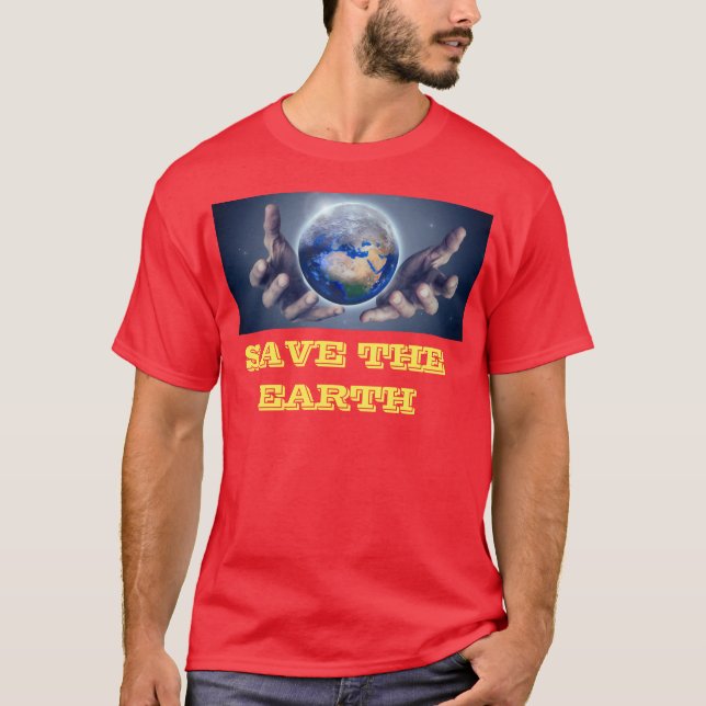 Salve a camiseta terrestre (Frente)