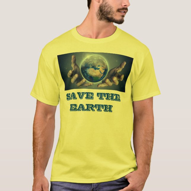 Salve a camiseta terrestre (Frente)