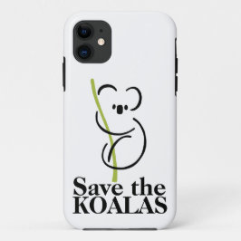 Salve a capas de iphone de Koalas