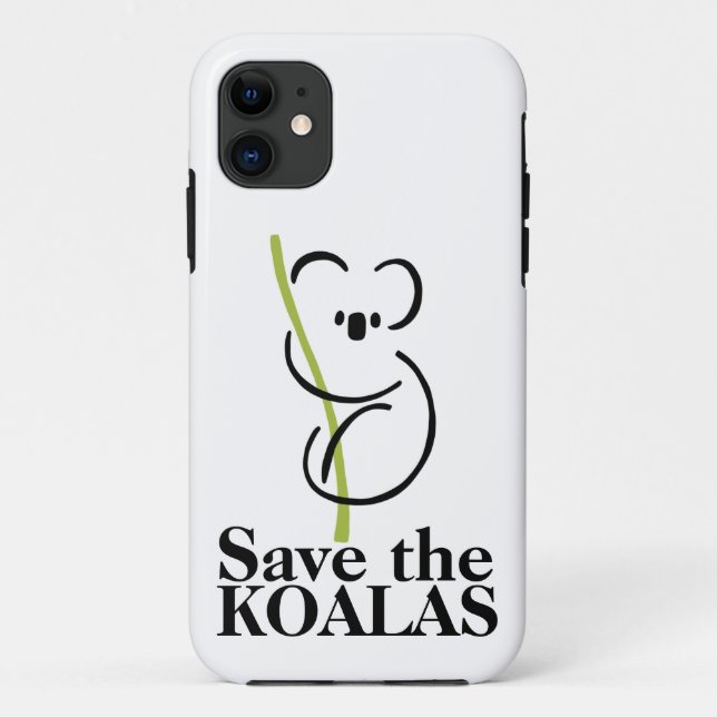 Salve a capas de iphone de Koalas (Verso)