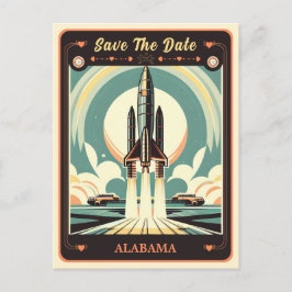 Salve a Data | Cartão Postal de Convite do Alabama