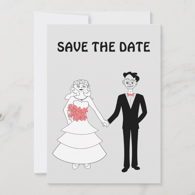 SALVE A DATA CONVITE DE CASAMENTO, VOCÊ PERSONALIZ (Frente)