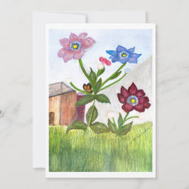 SALVE A DATA - Convite de Pintura aquarela