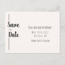 Salve a Data! Convite para Salvar a Data