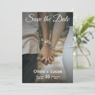 Salve a Data – Design de Convite de Casamento Eleg