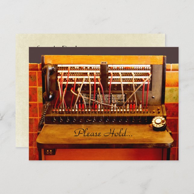 Salve a data do cartão postal do telefone 65º Fest (Frente/Verso)