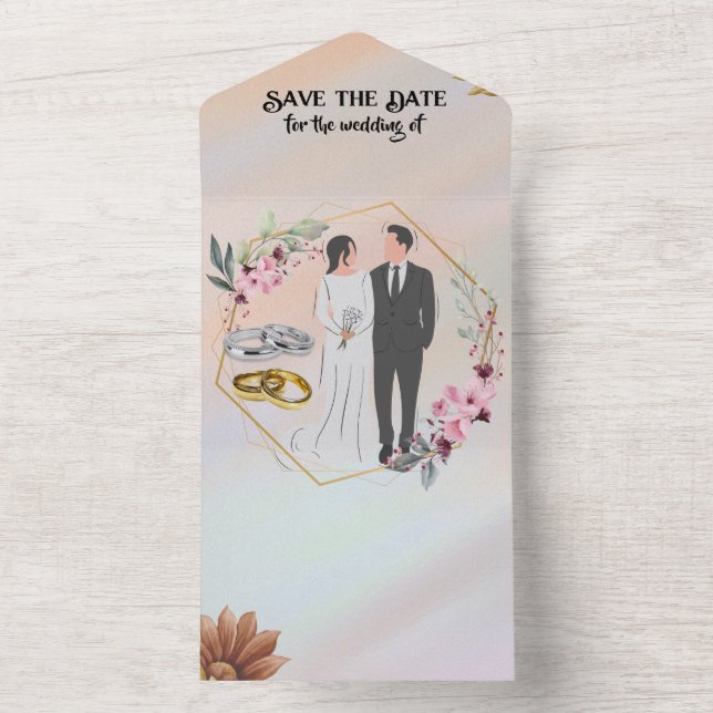 Salve a data para o casamento de (Interno)