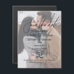 salve a data qr code casal na moda<br><div class="desc">fundo de freepik.com moderno minimalista guarde a data, qr code, casal foto, magneta de casamento</div>