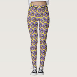 Salve as Abelhas-de-Mão Costumadas Leggings de Abe