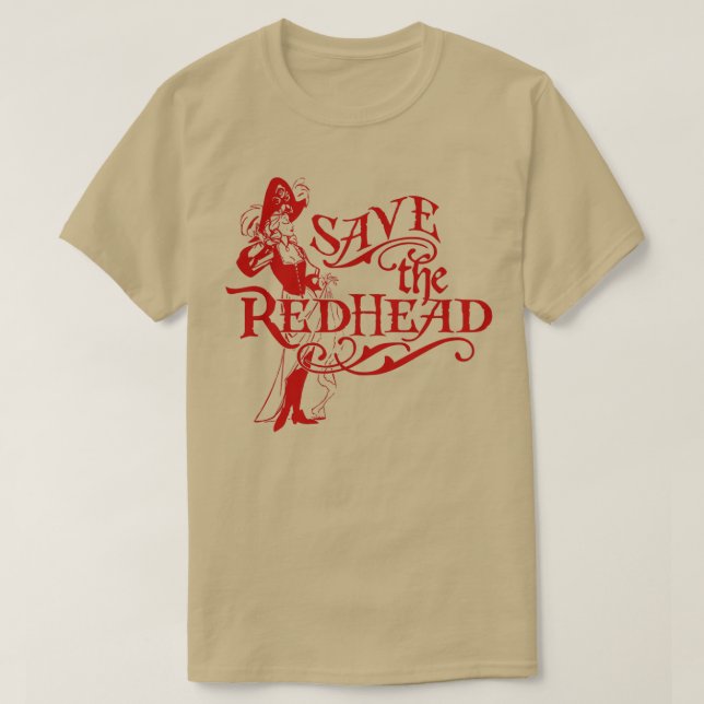 Salve as camisetas das piratas do Caribe vermelho (Frente do Design)