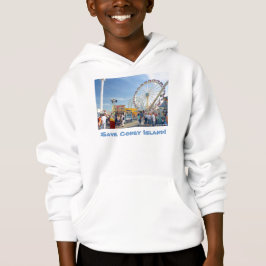 Salve Coney Island! Camiseta Doce Hoodie