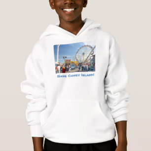 Salve Coney Island! Camiseta Hoodie Doce
