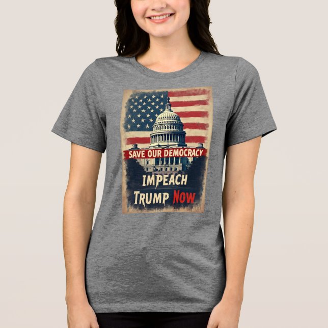 Salve Democracia Impeach Trump (Frente)