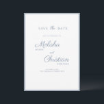 Salve o cartão de data para um casamento.<br><div class="desc">Salve o cartão de data para um casamento no estilo moderno,  cor pastel.</div>