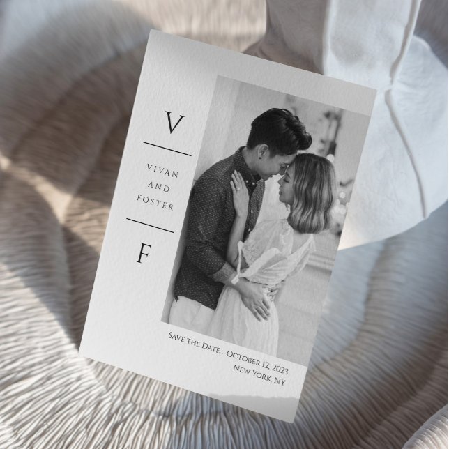 Salve o convite para o casamento Elegante (Criador carregado)