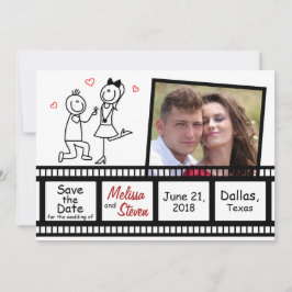 Salve o design do convite de casamento de Data.