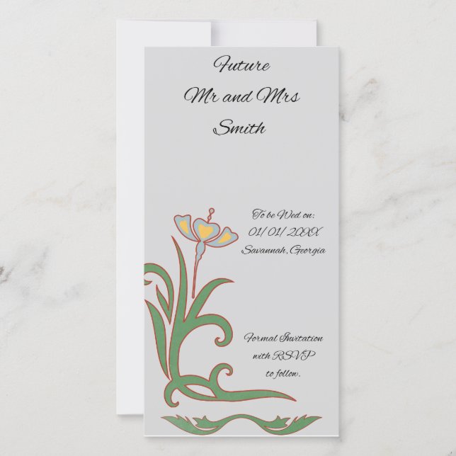 Salve o Estilo de Nouveau de Datas (Frente)