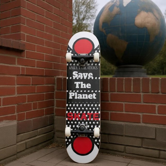 Salve O Planeta Skate Skateboard (Criador carregado)