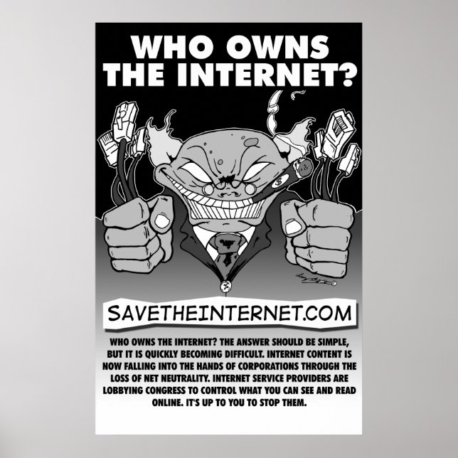 Salve o Poster da Internet (Frente)
