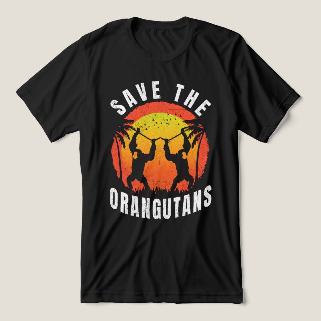 Salve Os Orangutanos (Design frontal)
