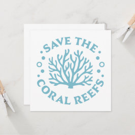 Salve os recifes de coral