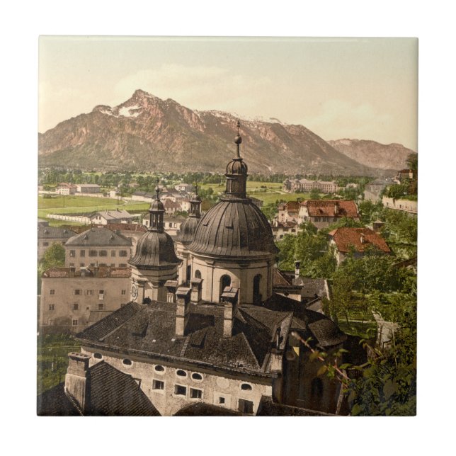 Salzburg e Untersberg, Áustria (Frente)