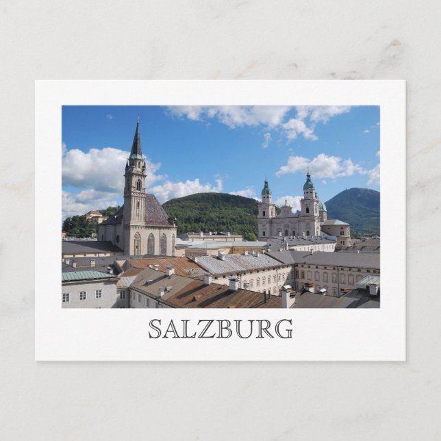 Salzburgo, Áustria Cartão postal (Frente)