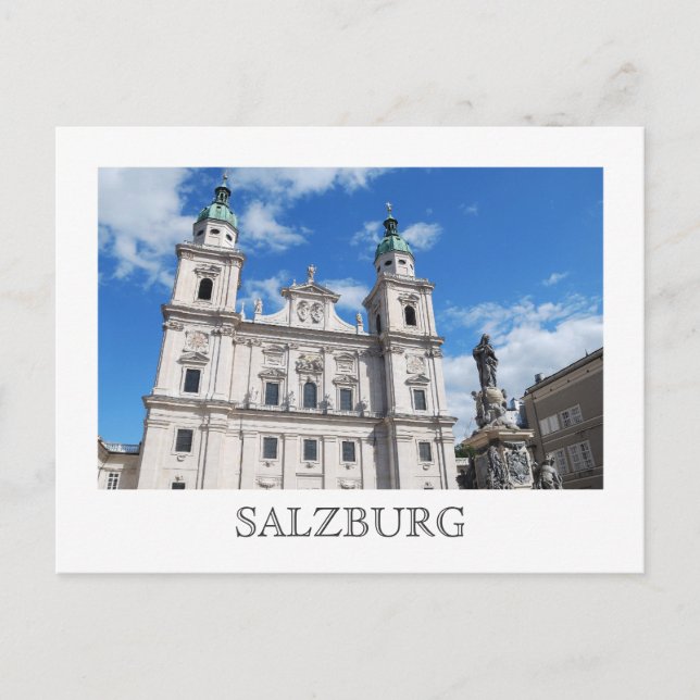 Salzburgo, Áustria Cartão postal (Frente)
