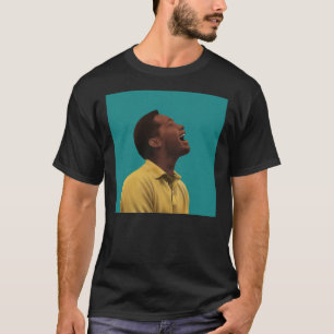 Sam Cooke Cantando Cópia Clássica da Camisa T