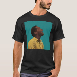Sam Cooke Cantando Cópia Clássica da Camisa T