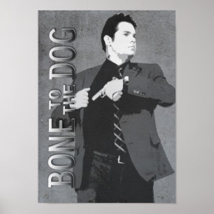 Sam em Ação Bone ao Poster de Cachorro