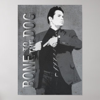 Sam em Ação Bone ao Poster de Cachorro