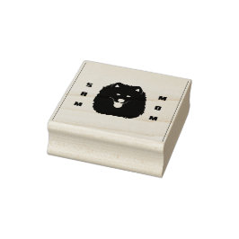 "Sam Mãe" Carimbo De Arte Da Madeira; Opte. Manipu