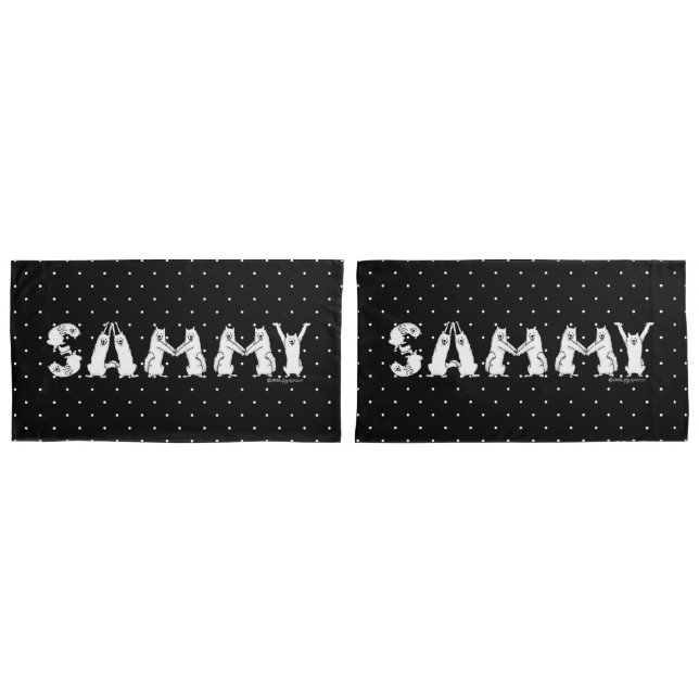 Sammy Ortografou em Letras Samoyed (Frente - conjunto)