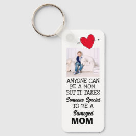 Samoyed... A melhor mãe Chaveiro de dois lados.