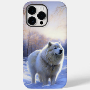 Samoyed Deixe Nevar Natal